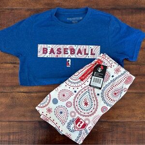 Baseball Lifestyle 101 - Youth shirt and shorts